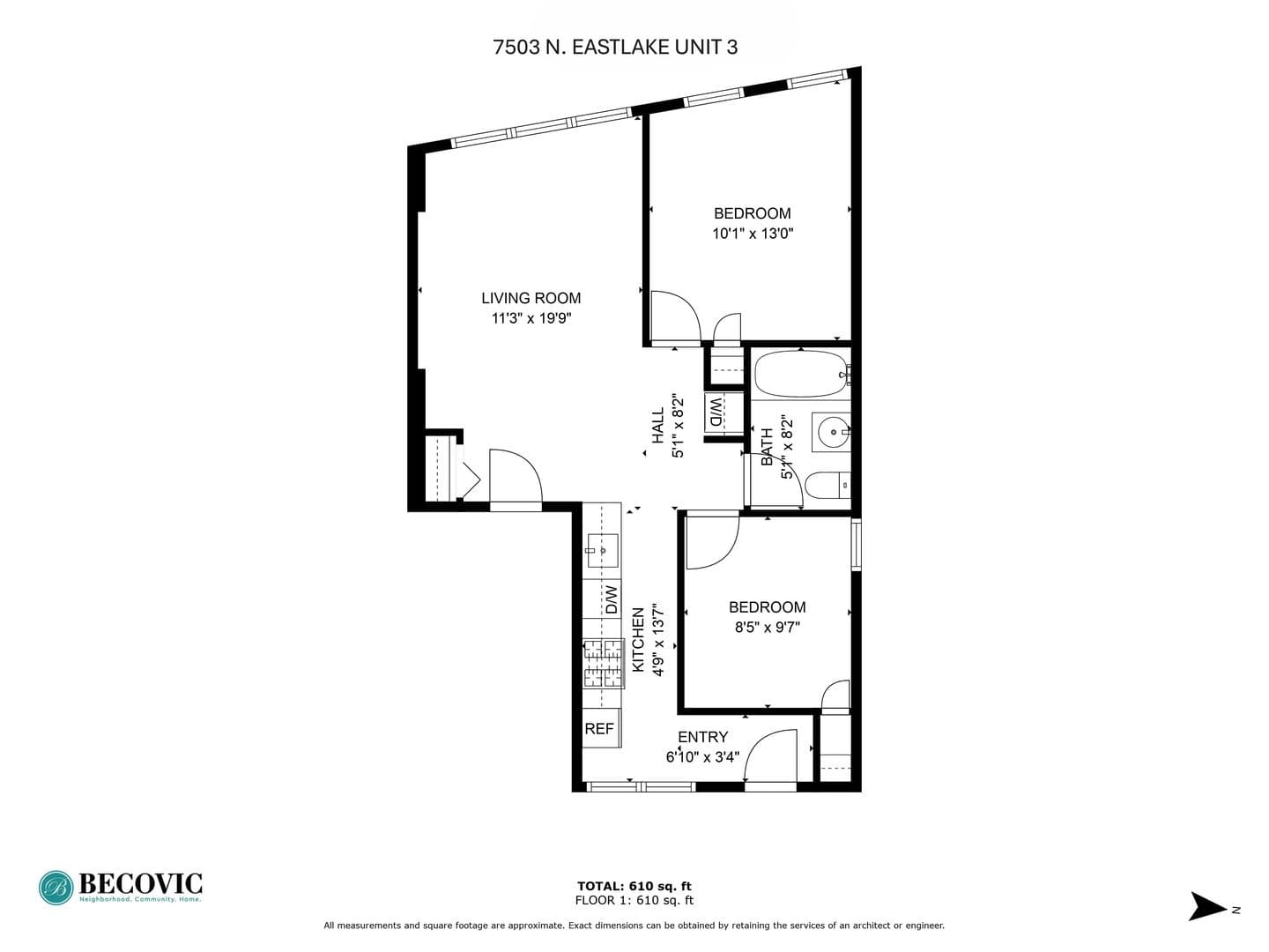Chicago Apartment: 1310-20 W Birchwood Ave & 7501-07 N Eastlake Ter