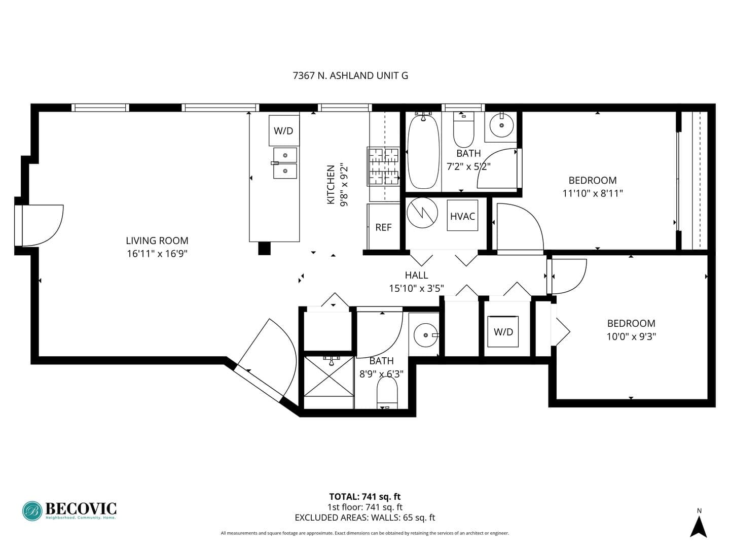 Chicago Apartment: 7357-67 N Ashland Ave