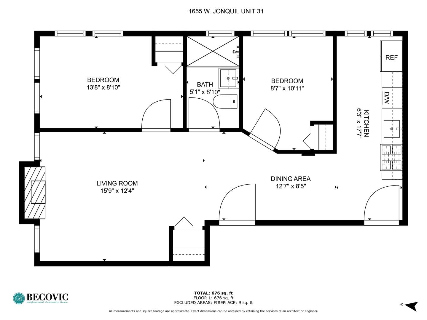 Chicago Apartment: 1649-1655 W. Jonquil