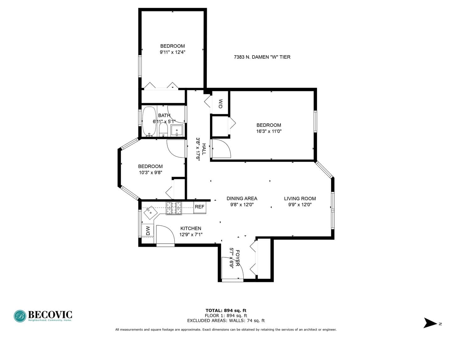 Chicago Apartment: 7381-89 N. Damen Ave