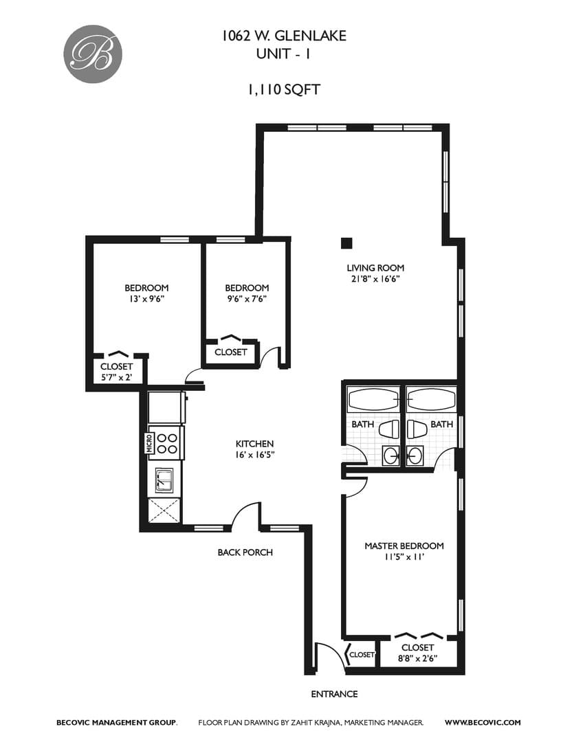 Chicago Apartment: 6100-6118 N Winthrop Ave