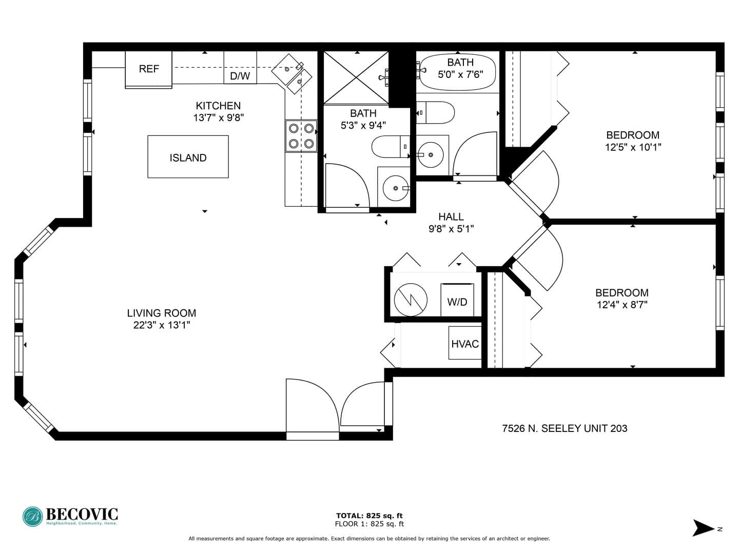 Chicago Apartment: 7526-7530 N Seeley Avenue
