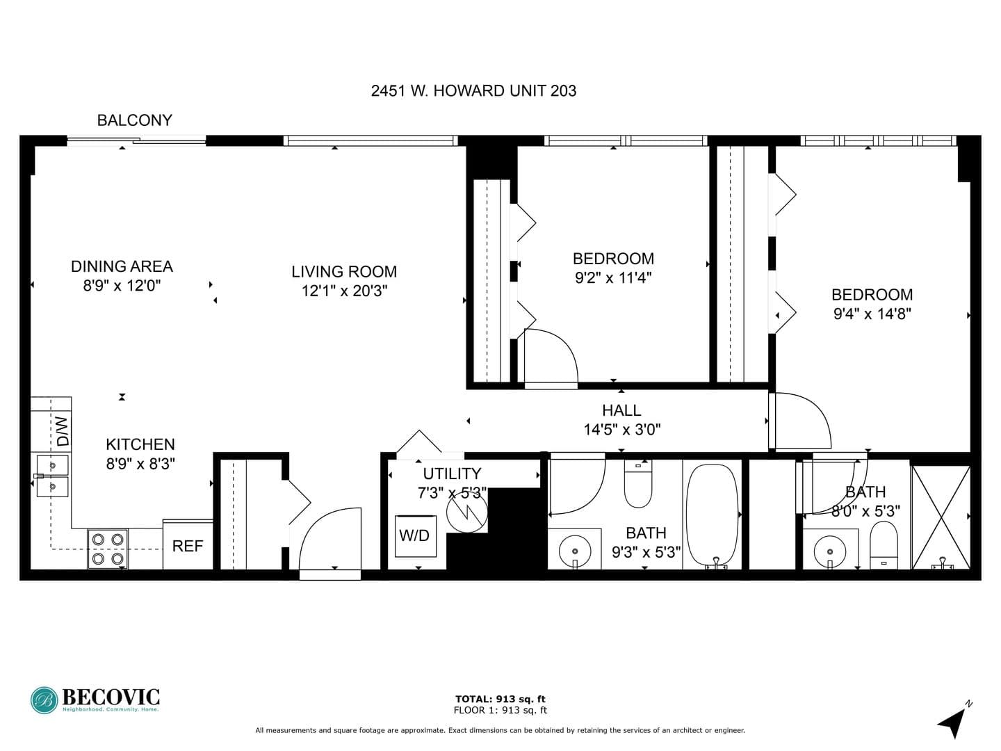 Chicago Apartment: 2451 W Howard Street