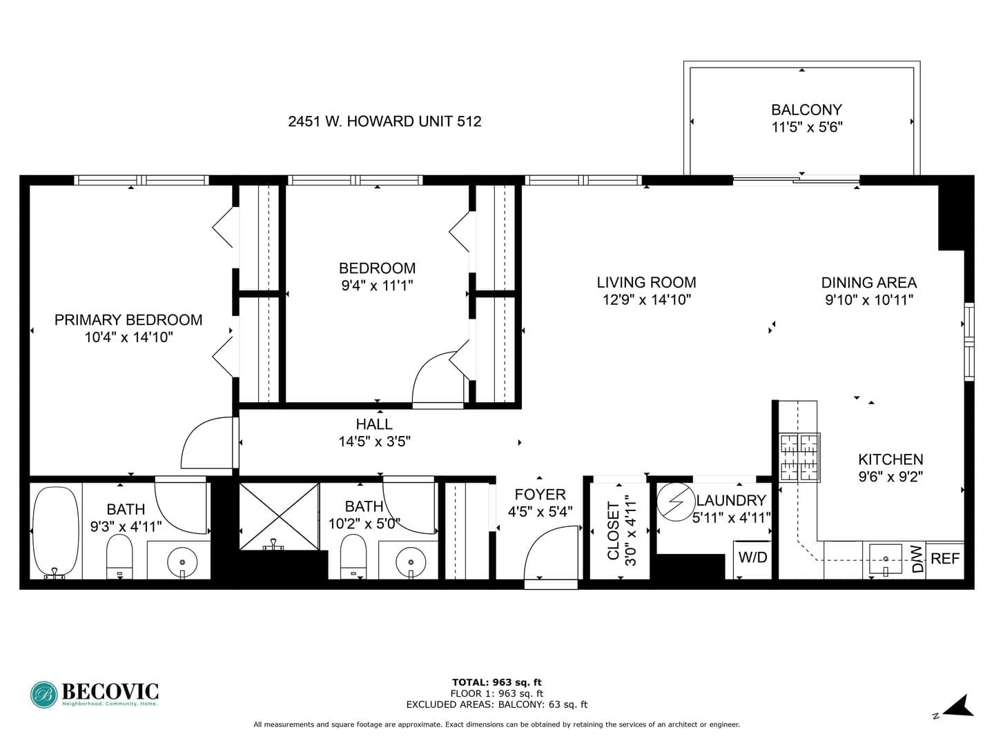 Chicago Apartment: 2451 W Howard Street