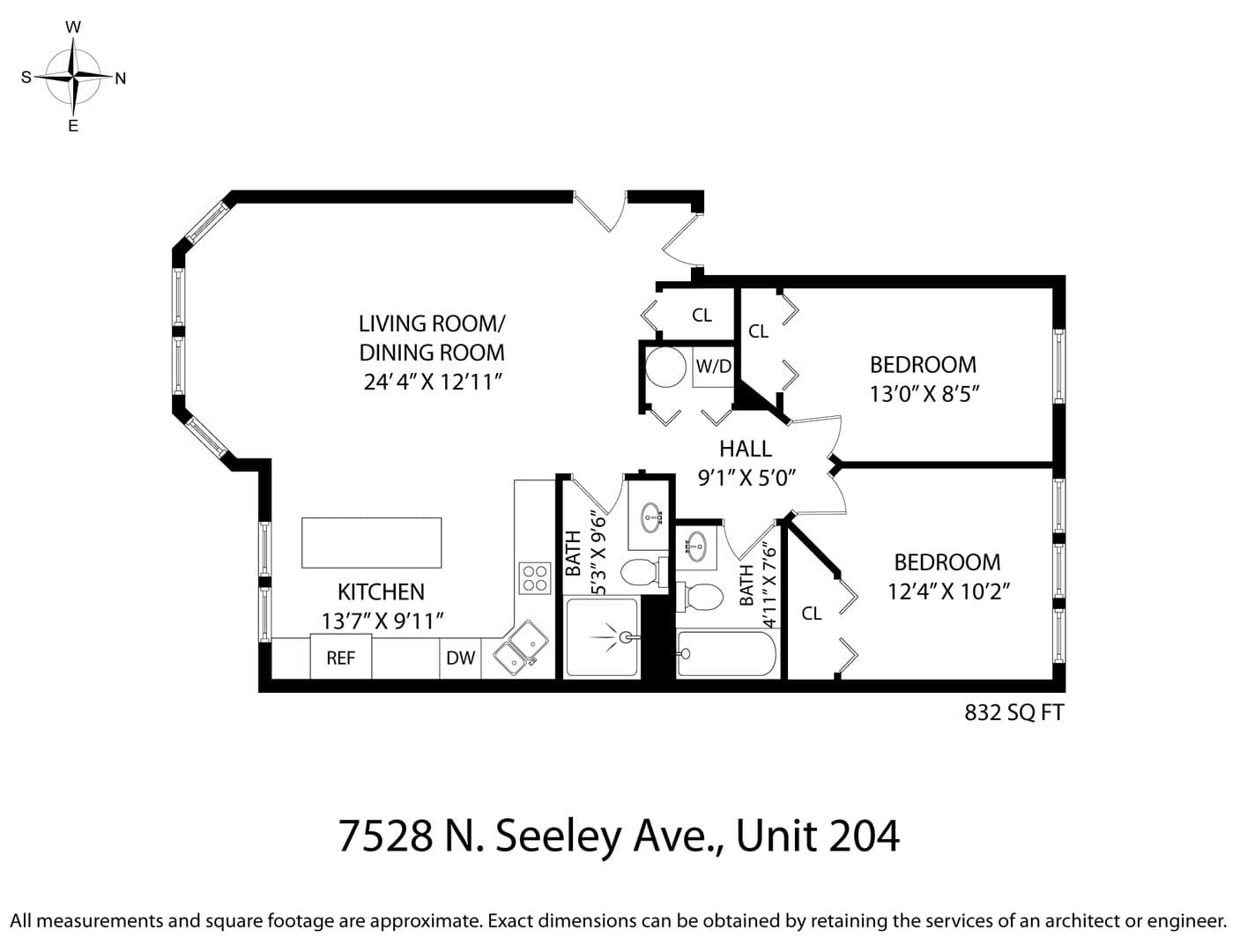 Chicago Apartment: 7526-7530 N Seeley Avenue