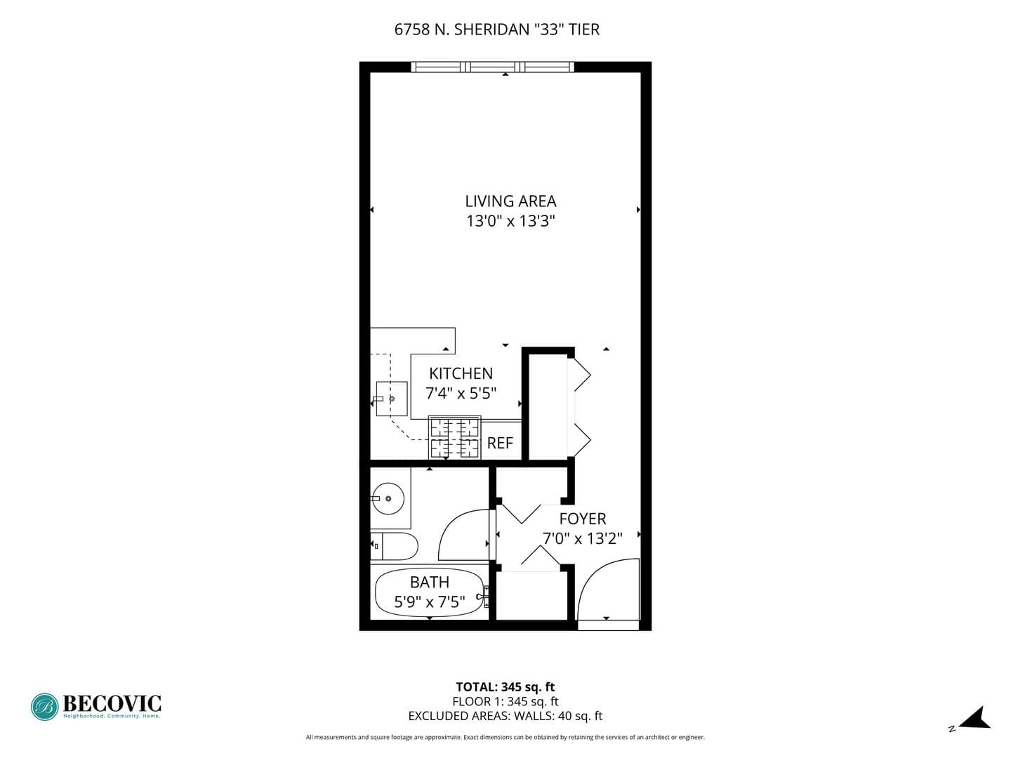 Chicago Apartment: 6758 N. Sheridan Rd.