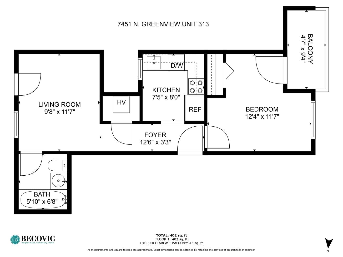 Chicago Apartment: 1456-1460 W Fargo Ave