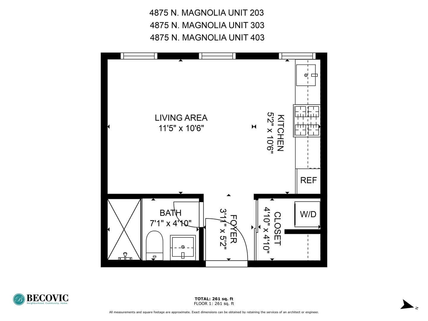 Chicago Apartment: 4875 N Magnolia Ave