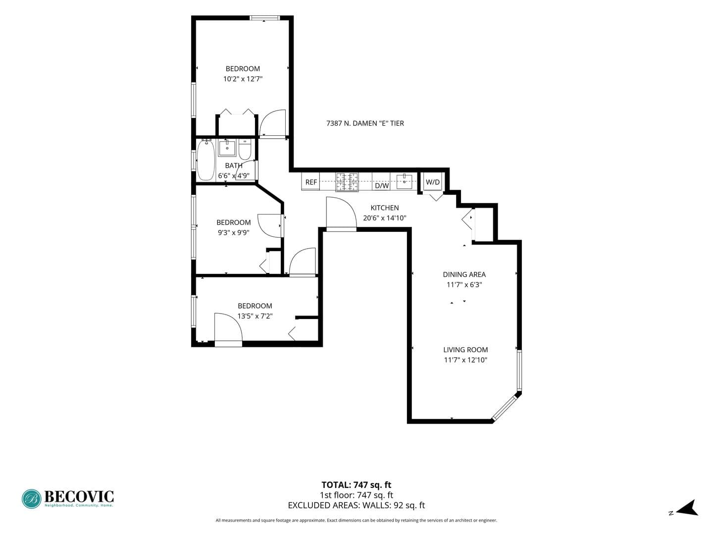 Chicago Apartment: 7381-89 N. Damen Ave