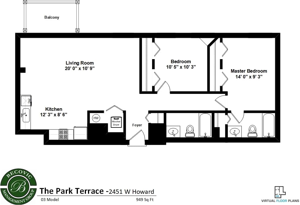 Chicago Apartment: 2451 W Howard Street
