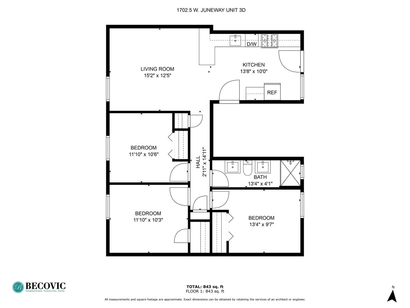 Chicago Apartment: 1700-08 W Juneway Terrace