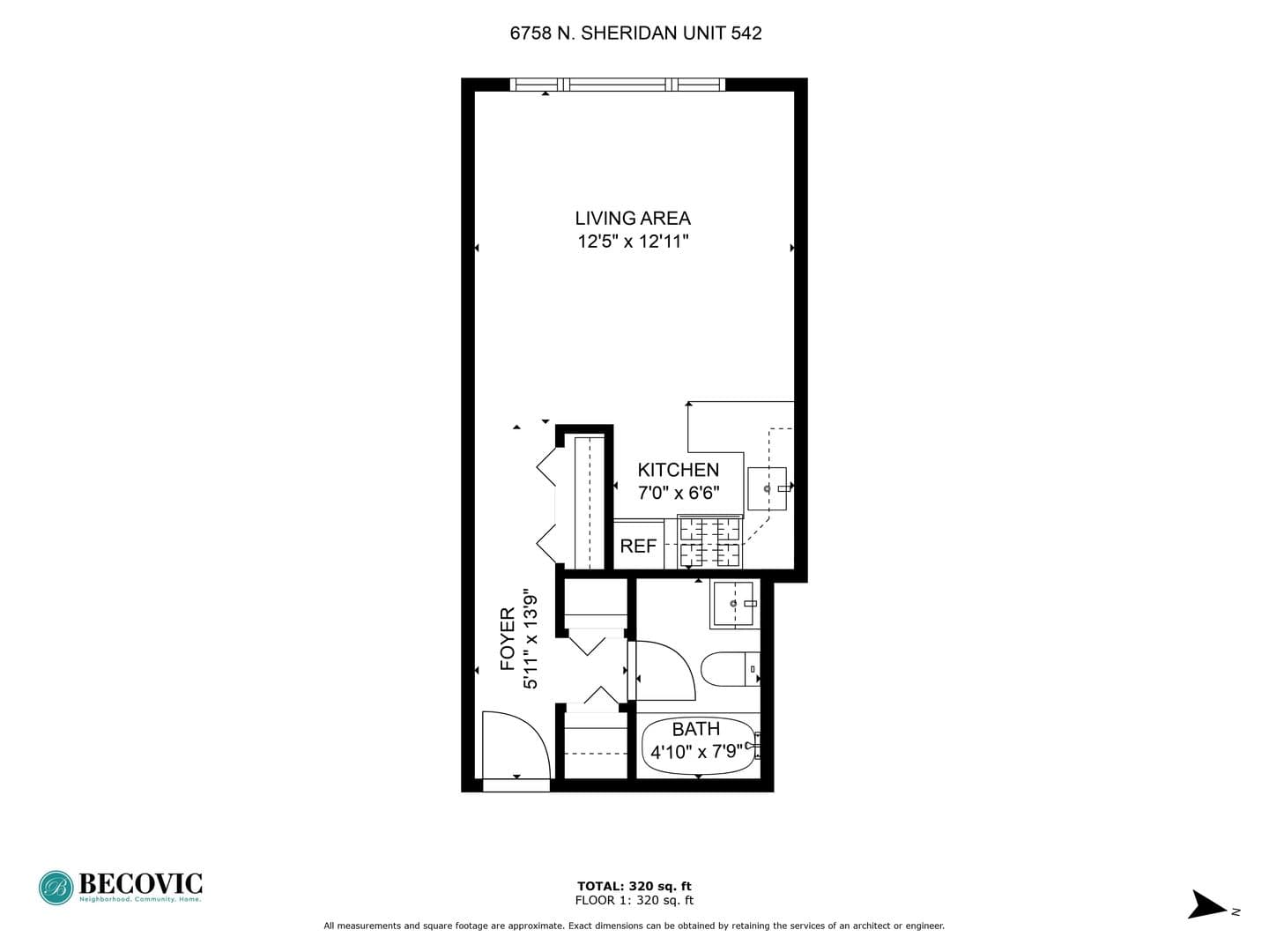 Chicago Apartment: 6758 N. Sheridan Rd.