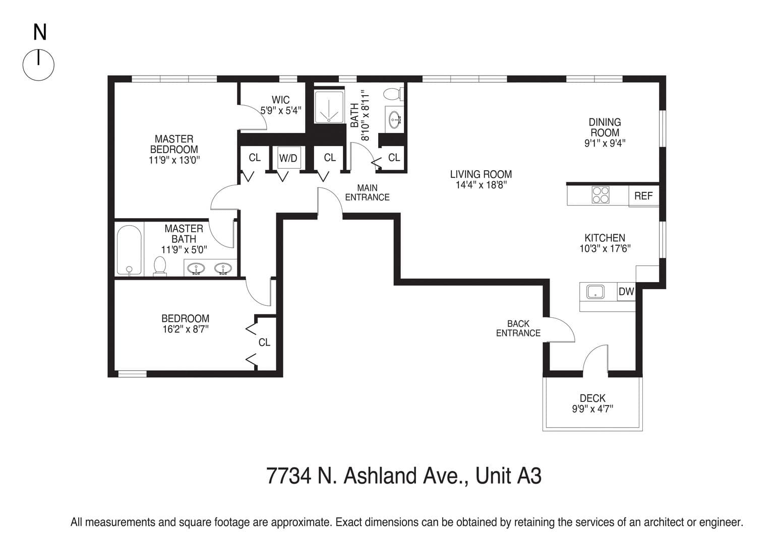 Chicago Apartment: 7722-7734 N Ashland Ave