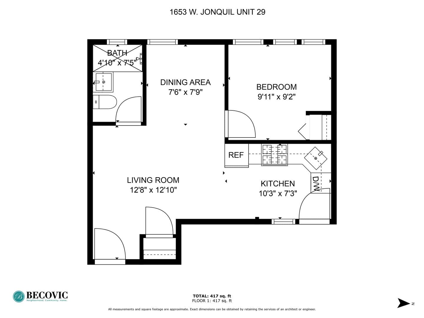 Chicago Apartment: 1649-1655 W. Jonquil
