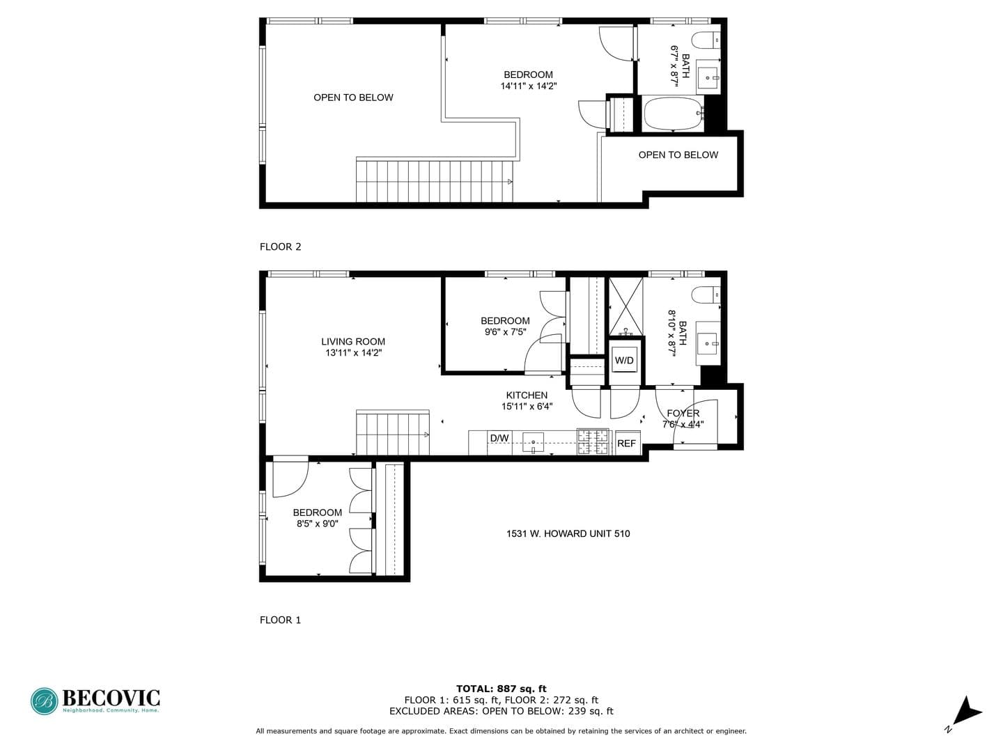 Chicago Apartment: 1531 W Howard Street