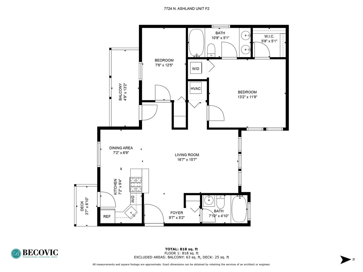 Chicago Apartment: 7722-7734 N Ashland Ave