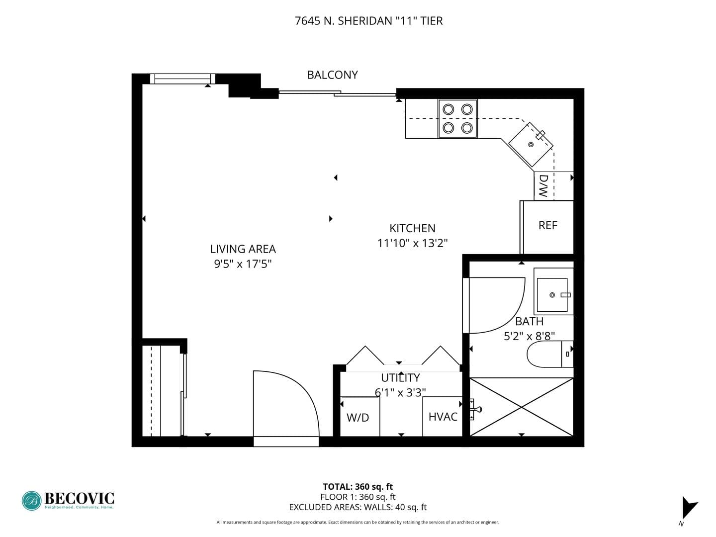 Chicago Apartment: 7645 N Sheridan Rd