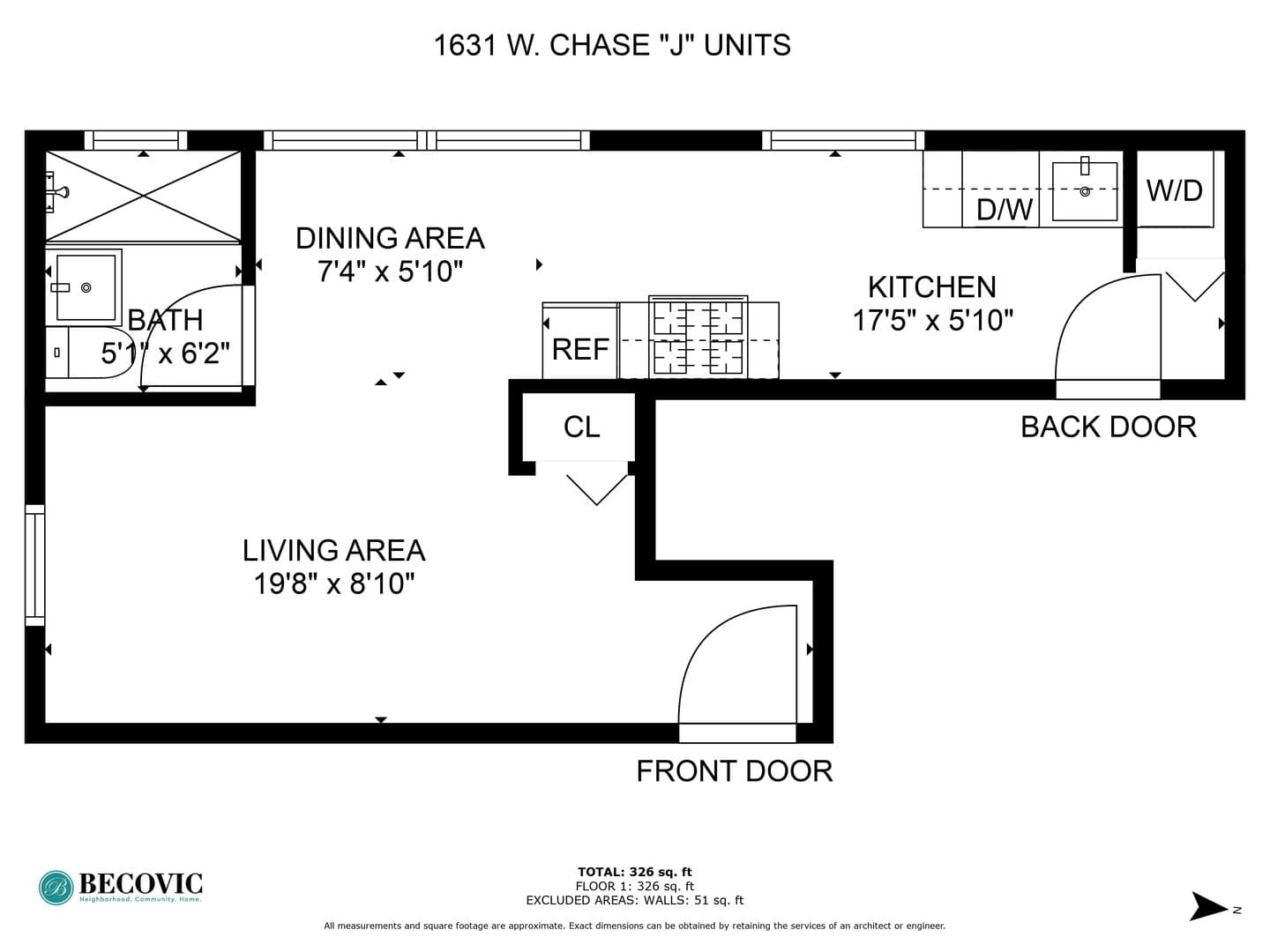 Chicago Apartment: 1627-35 W Chase Ave.