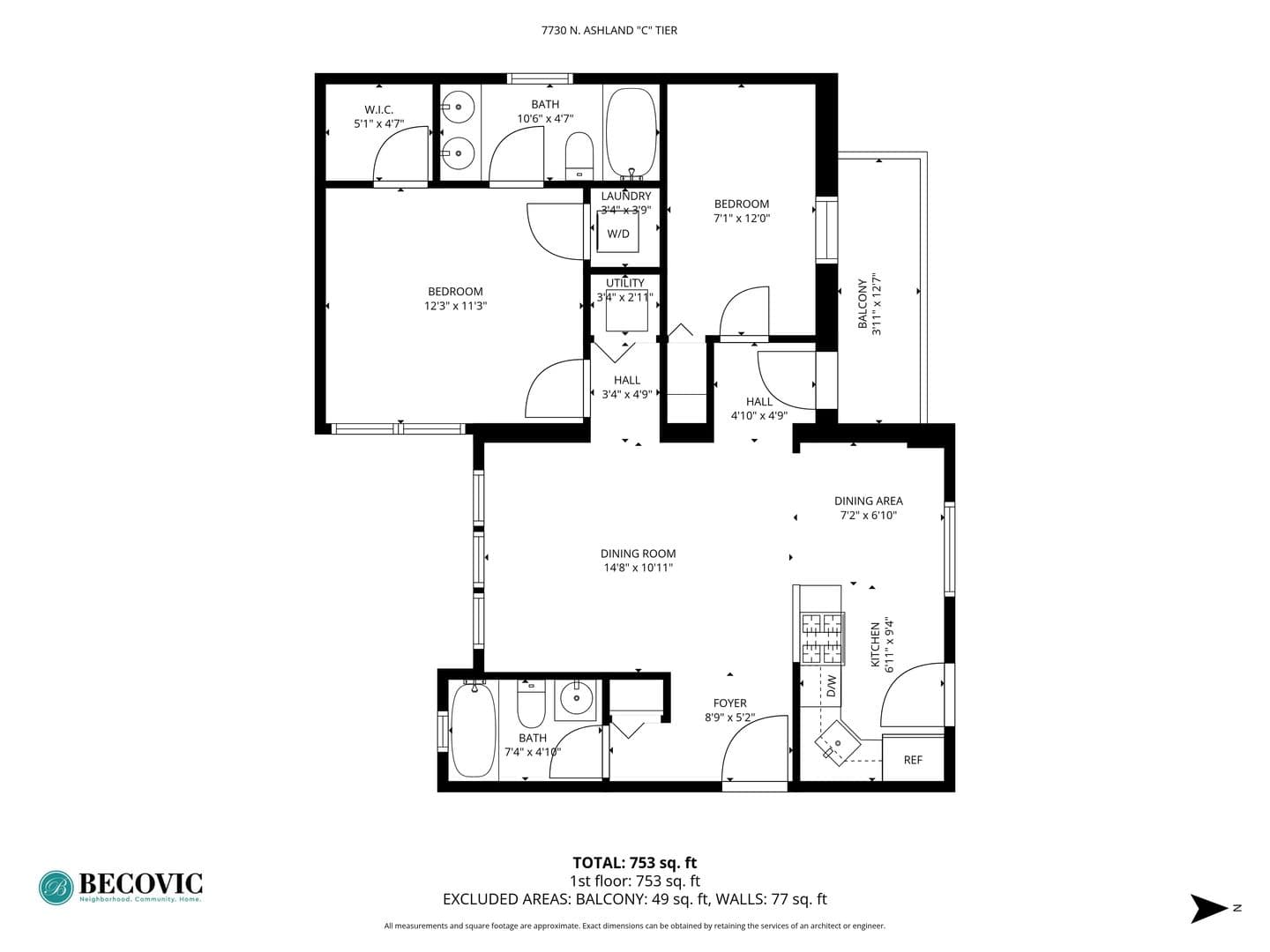 Chicago Apartment: 7722-7734 N Ashland Ave