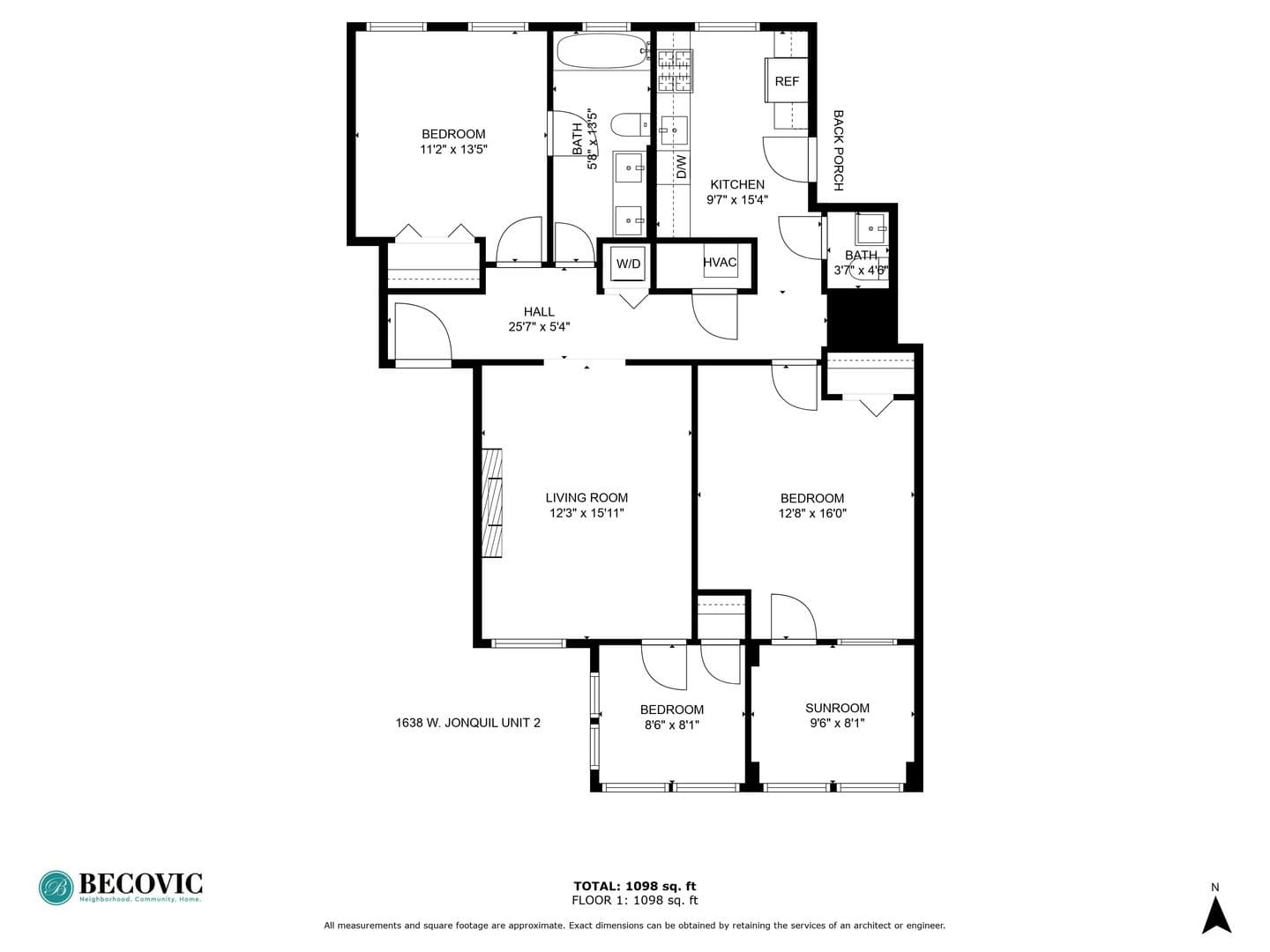 Chicago Apartment: 7700-7706 N Marshfield Ave; 1638-1642 W Jonquil Ter
