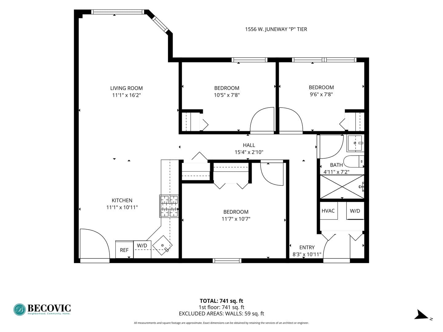 Chicago Apartment: 1548-1558.5 W Juneway