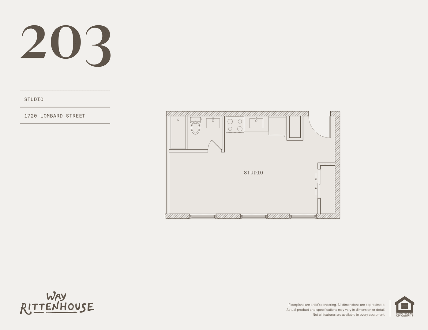 Philadelphia Apartment: 1720 Lombard Street