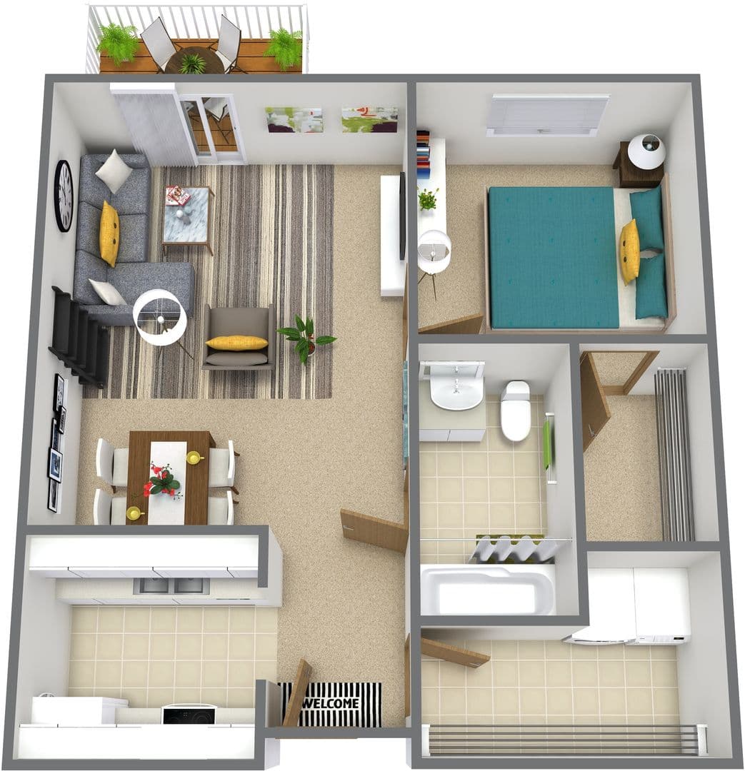 Bismarck Apartment: 2112-2113 Grimsrud Drive