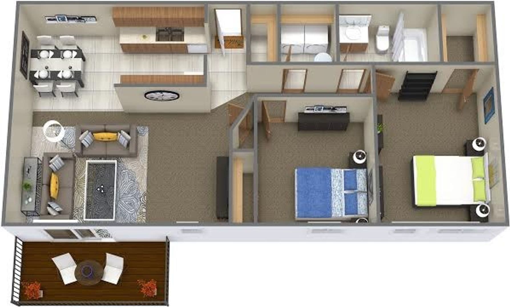 Bismarck Apartment: 1800-1820 East Capitol Ave