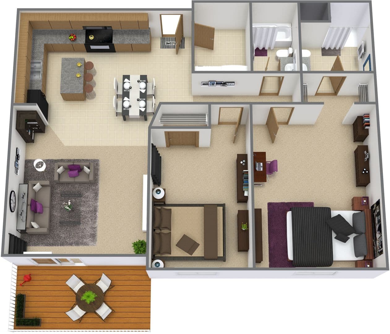 Bismarck Apartment: 940 West Turnpike Ave