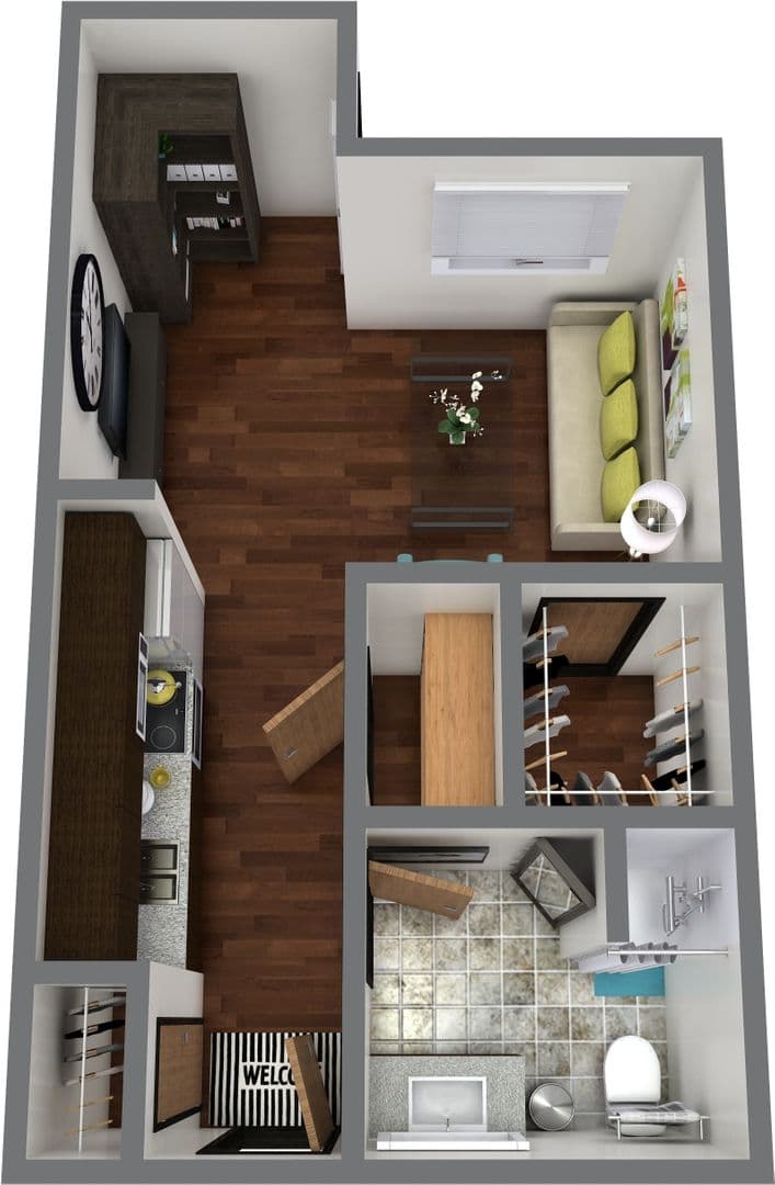 Bismarck Apartment: 100 Santa Fe