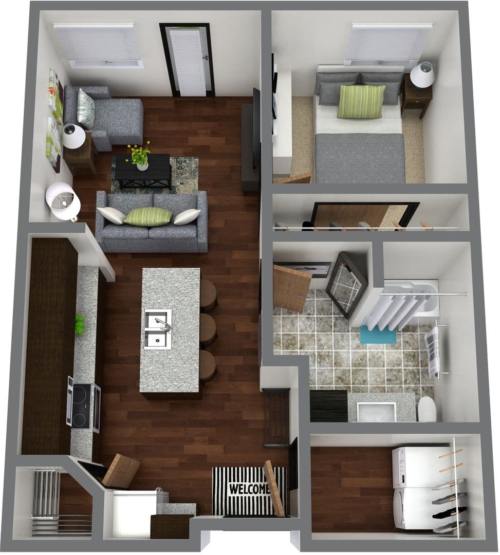 Bismarck Apartment: 100 Santa Fe