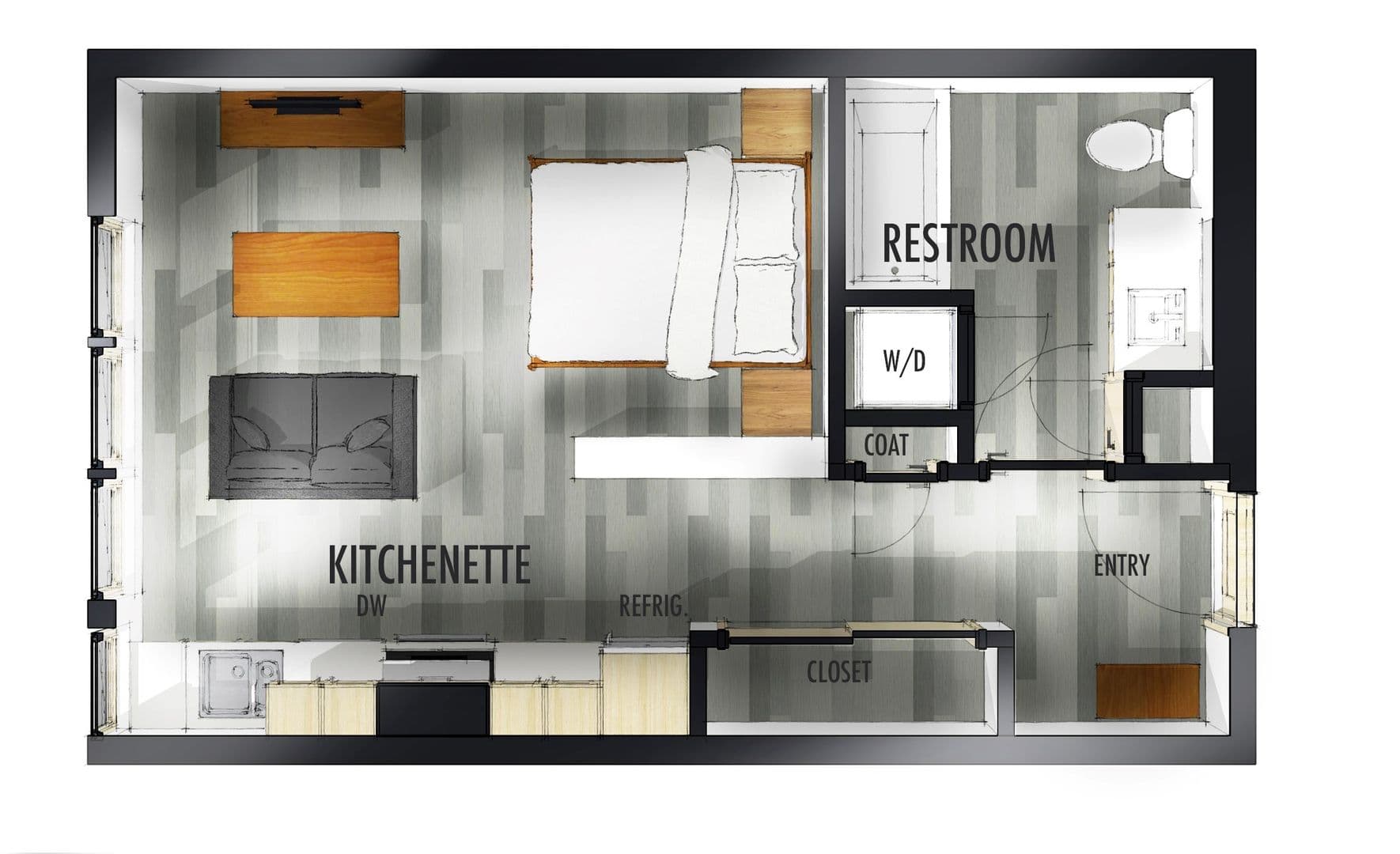 Eugene Apartment: 1030 Ferry St