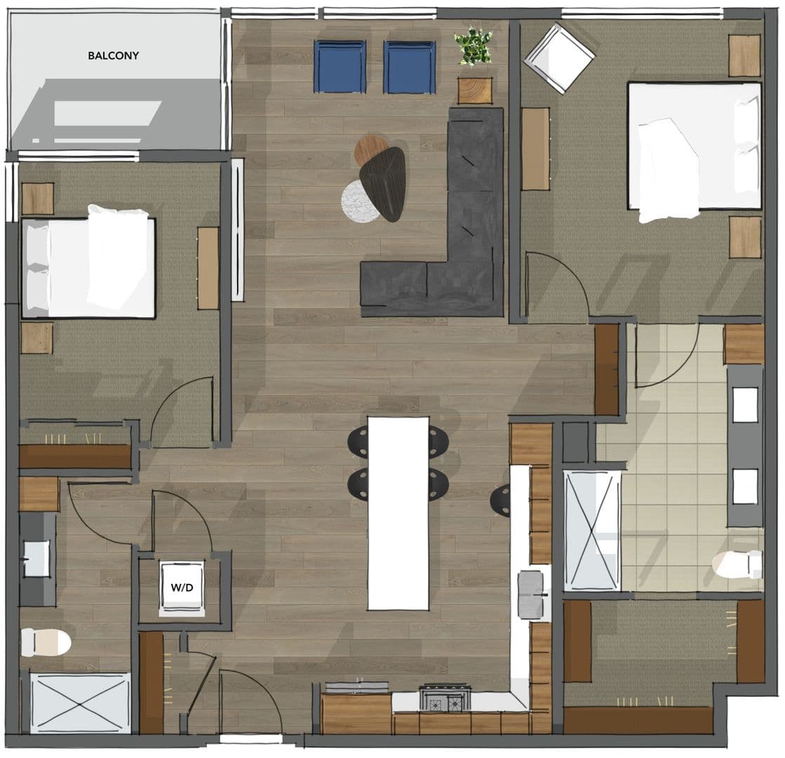 Eugene Apartment: 185 Fairway Loop