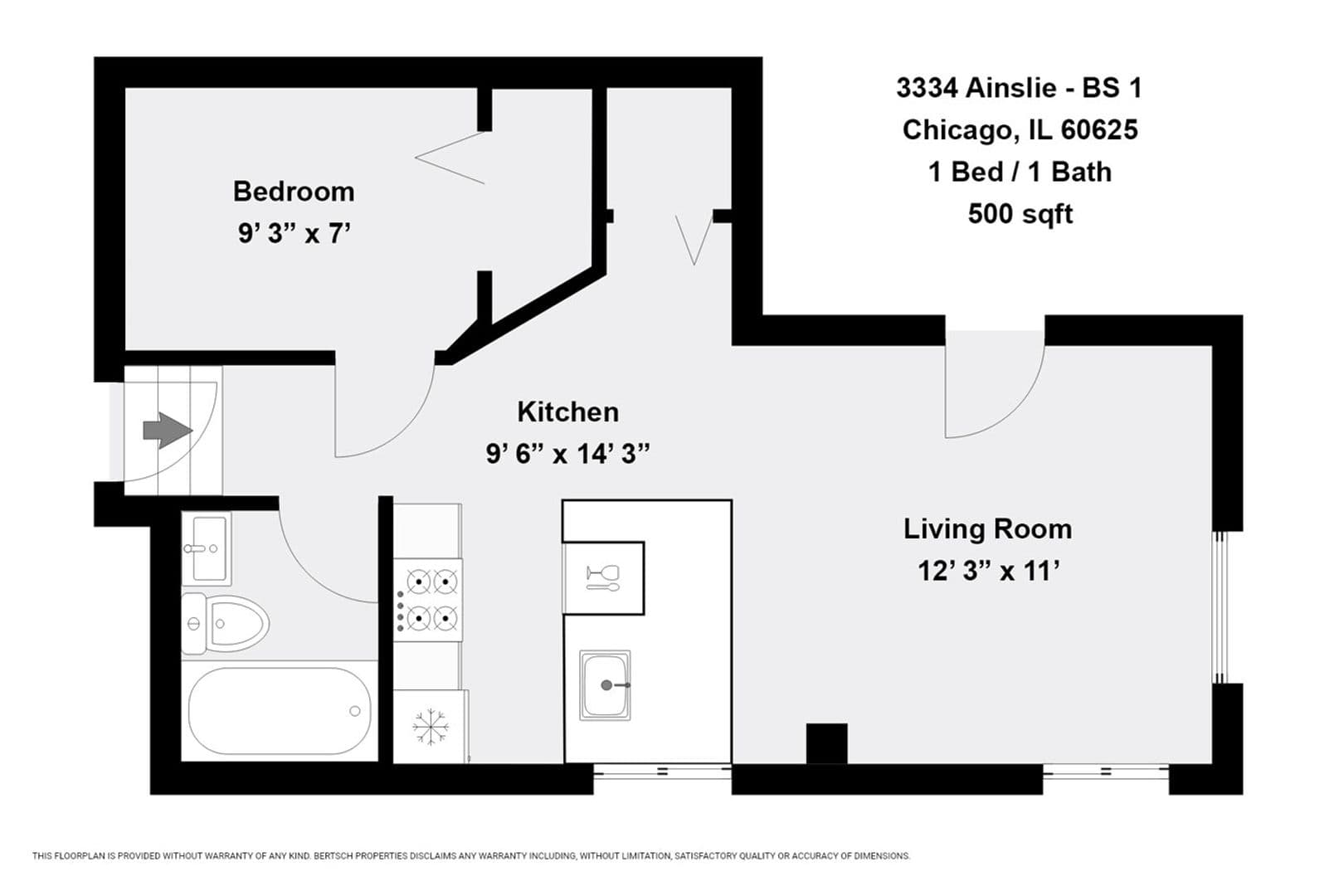 Chicago Apartment: 3334-3344 W. Ainslie St.