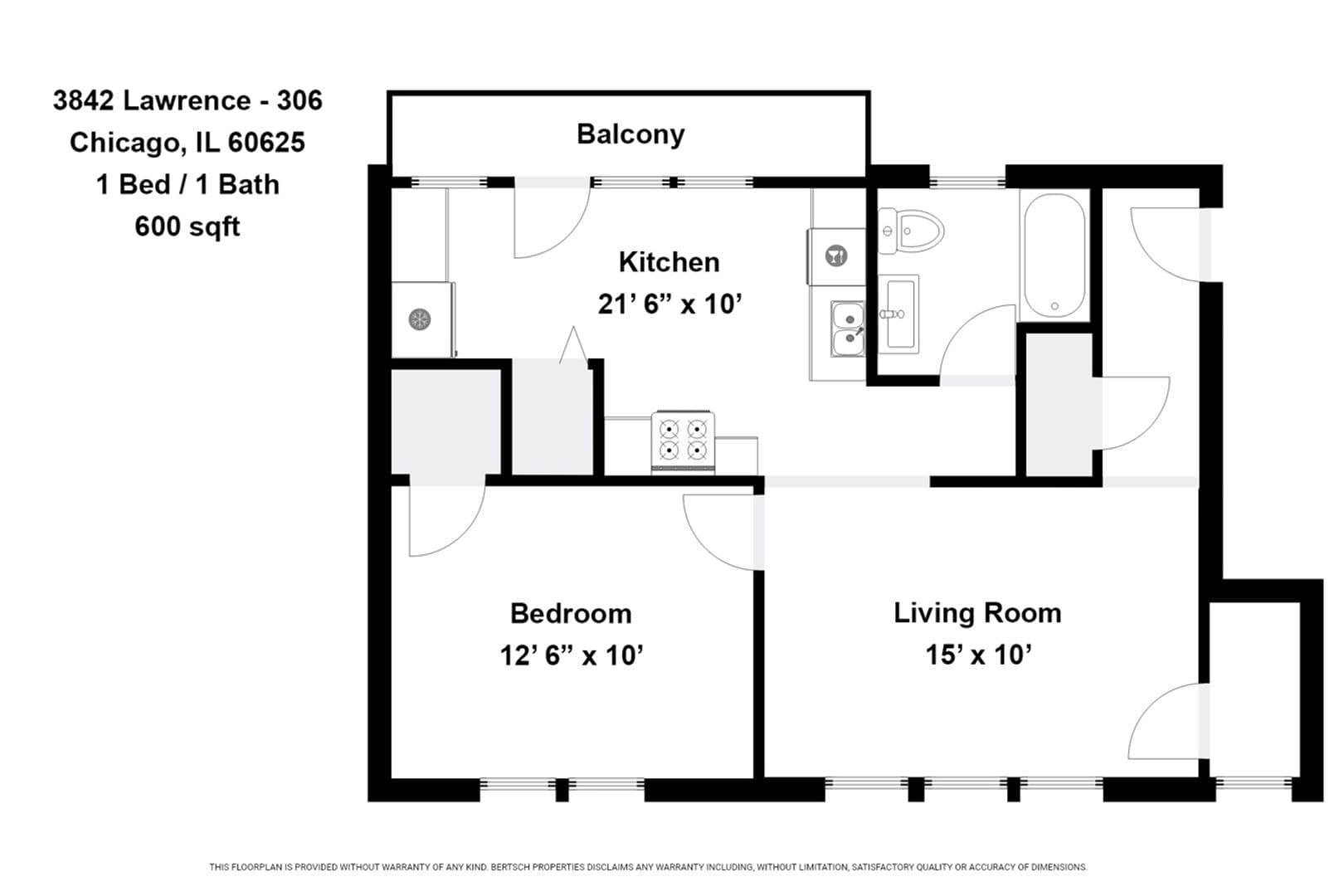 Chicago Apartment: 4804-4806 N. Avers Ave