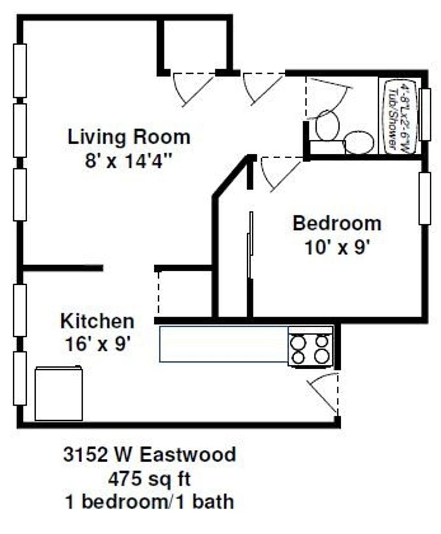 Chicago Apartment: 3146-3170 W. Eastwood Ave