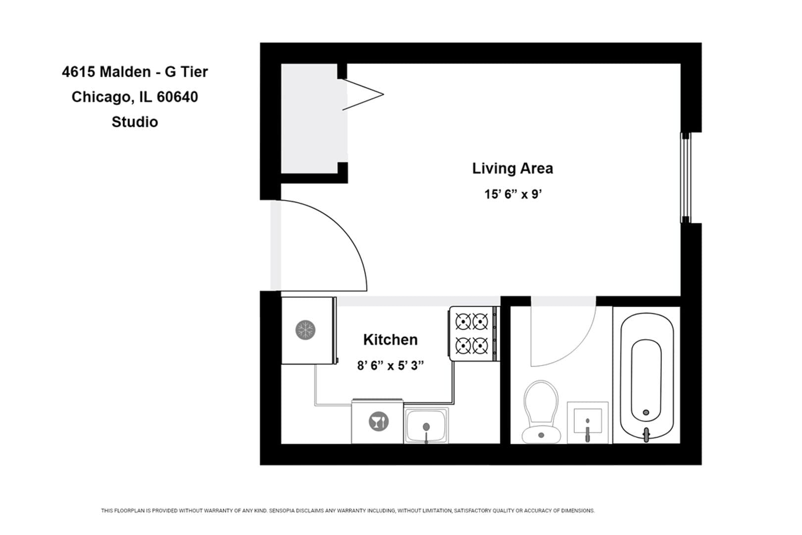 Chicago Apartment: 4615 N. Malden St