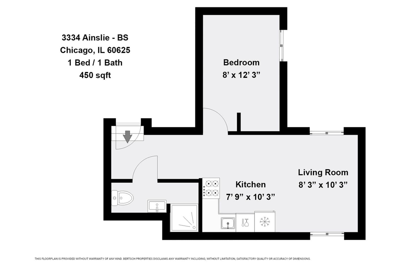 Chicago Apartment: 3334-3344 W. Ainslie St.