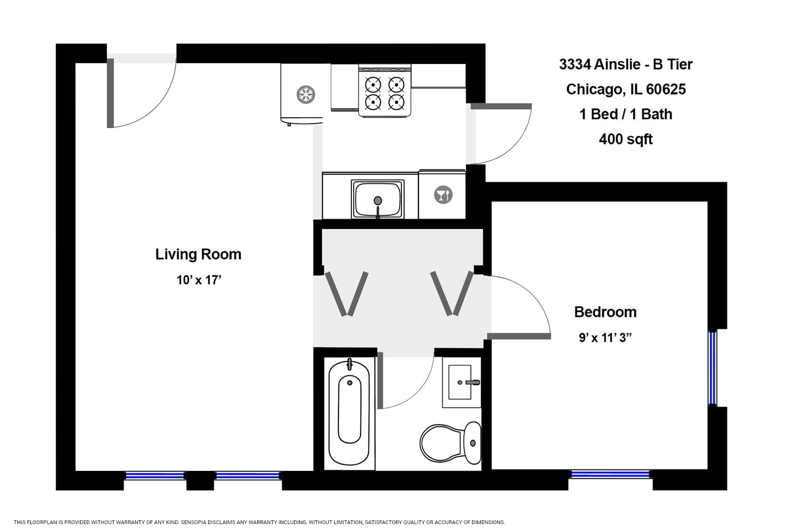 Chicago Apartment: 3334-3344 W. Ainslie St.
