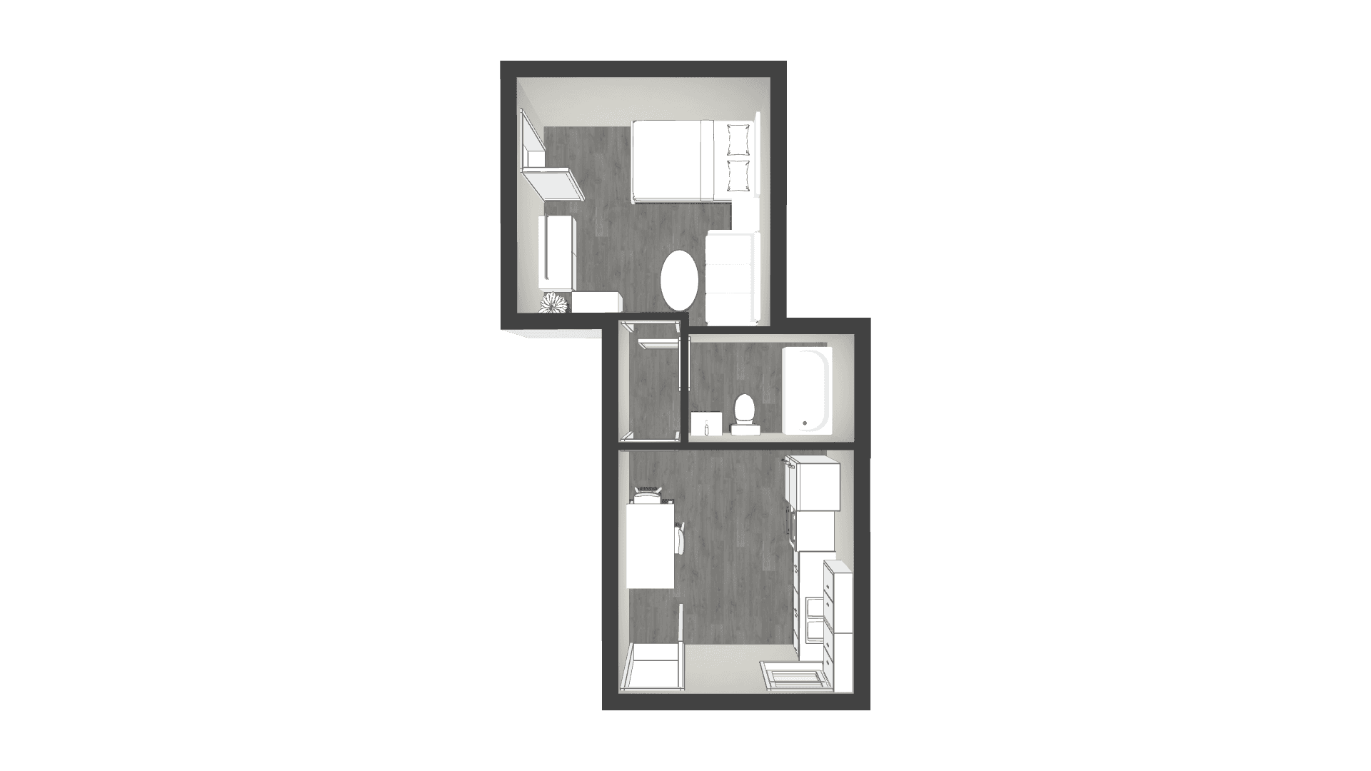 Slippery Rock Apartment: 215 Cornish Drive