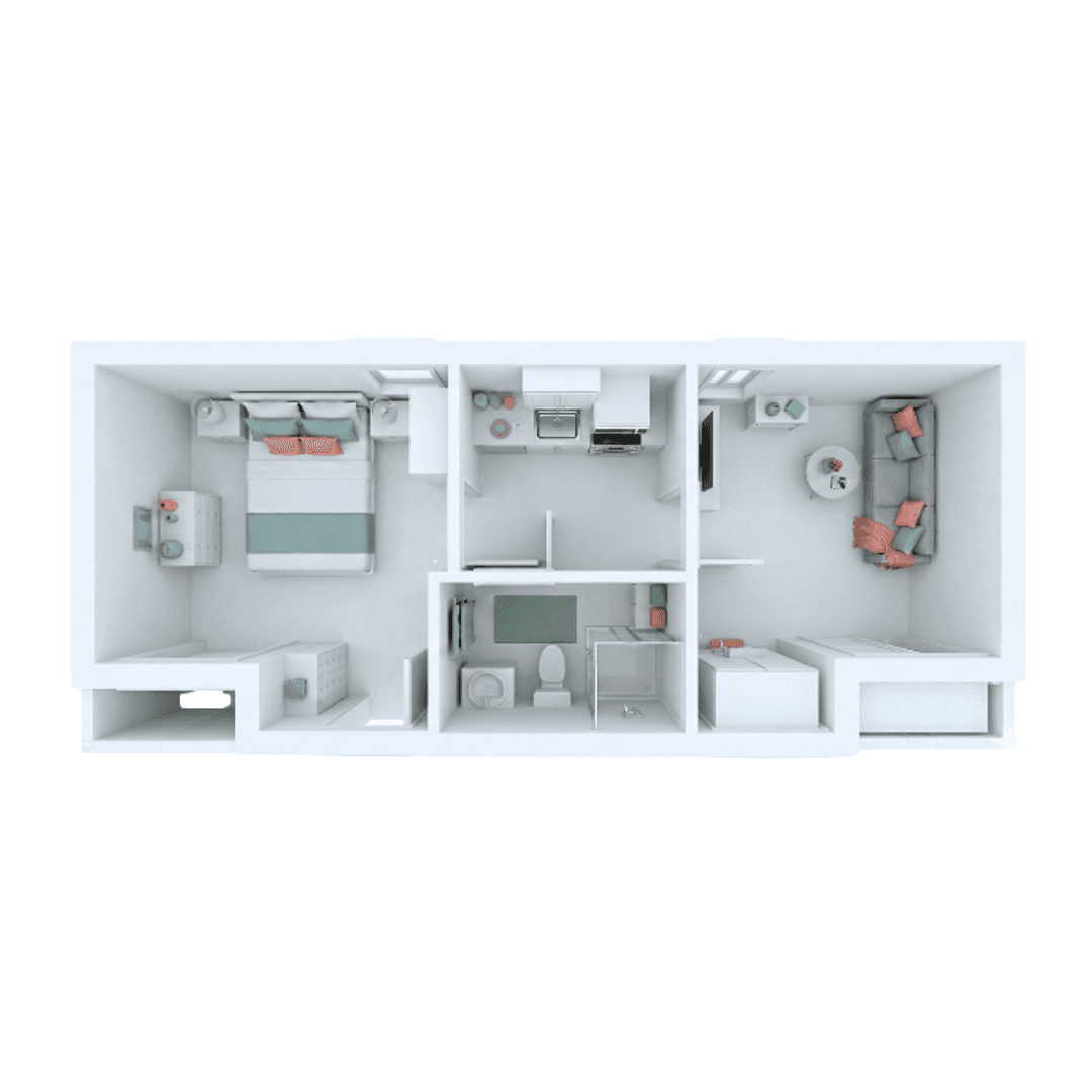 Slippery Rock Apartment: 215 Cornish Drive