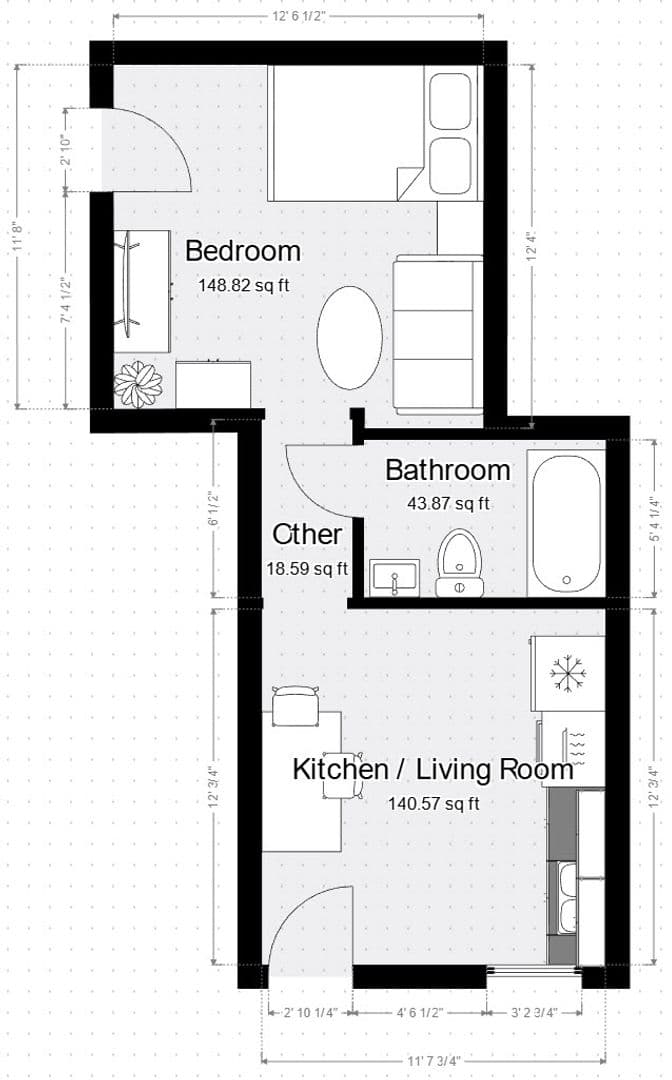 Slippery Rock Apartment: 215 Cornish Drive