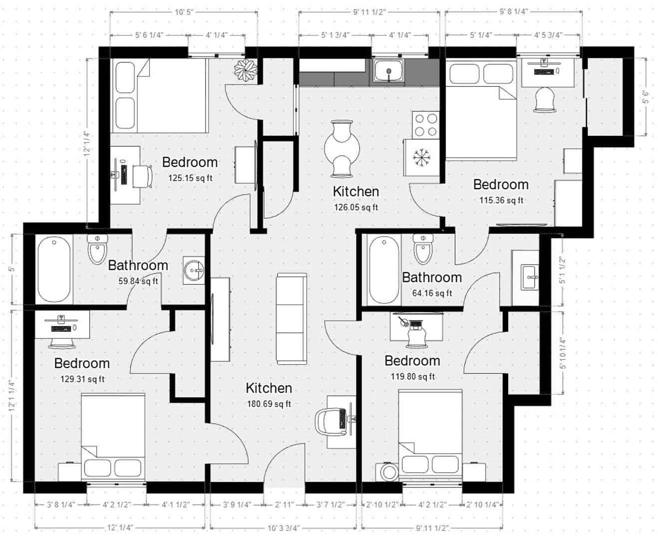 Slippery Rock Apartment: 102 Fairview Dr