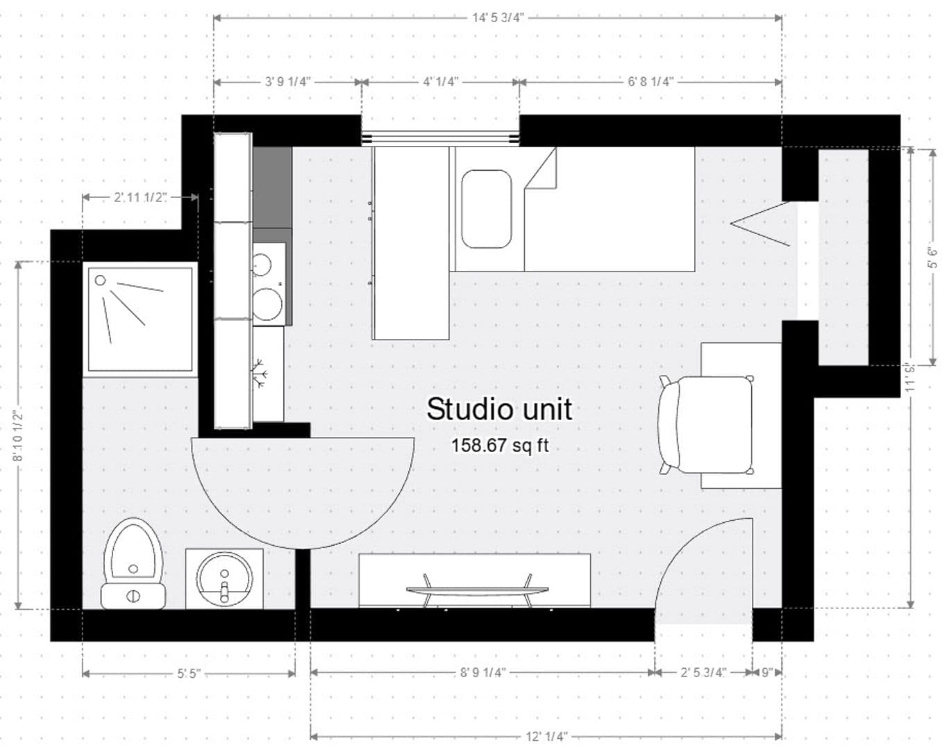 Slippery Rock Apartment: 215 Cornish Dr