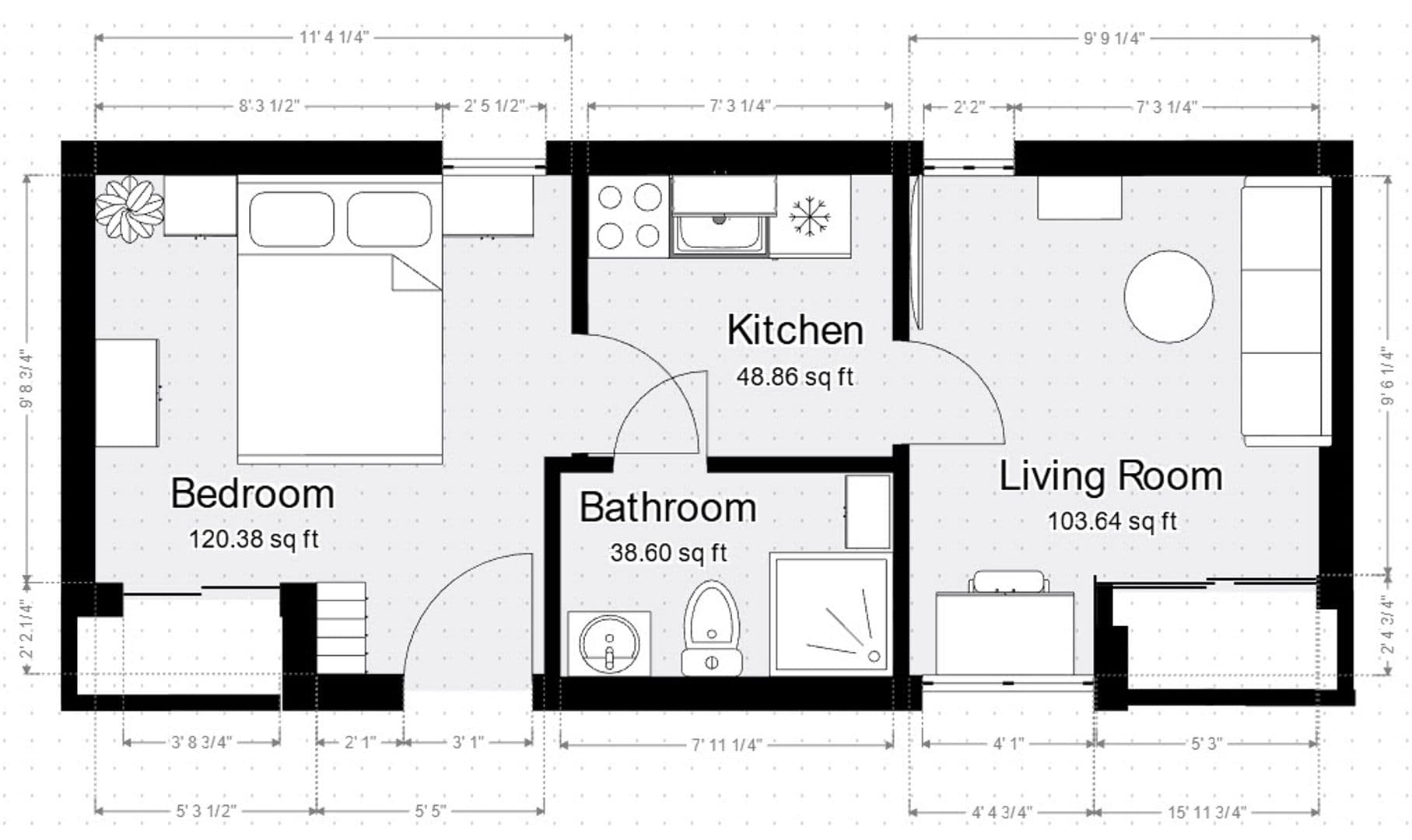 Slippery Rock Apartment: 215 Cornish Drive