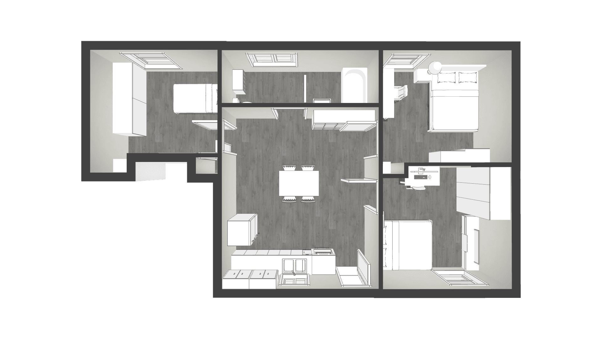 Slippery Rock Apartment: 215 Cornish Drive