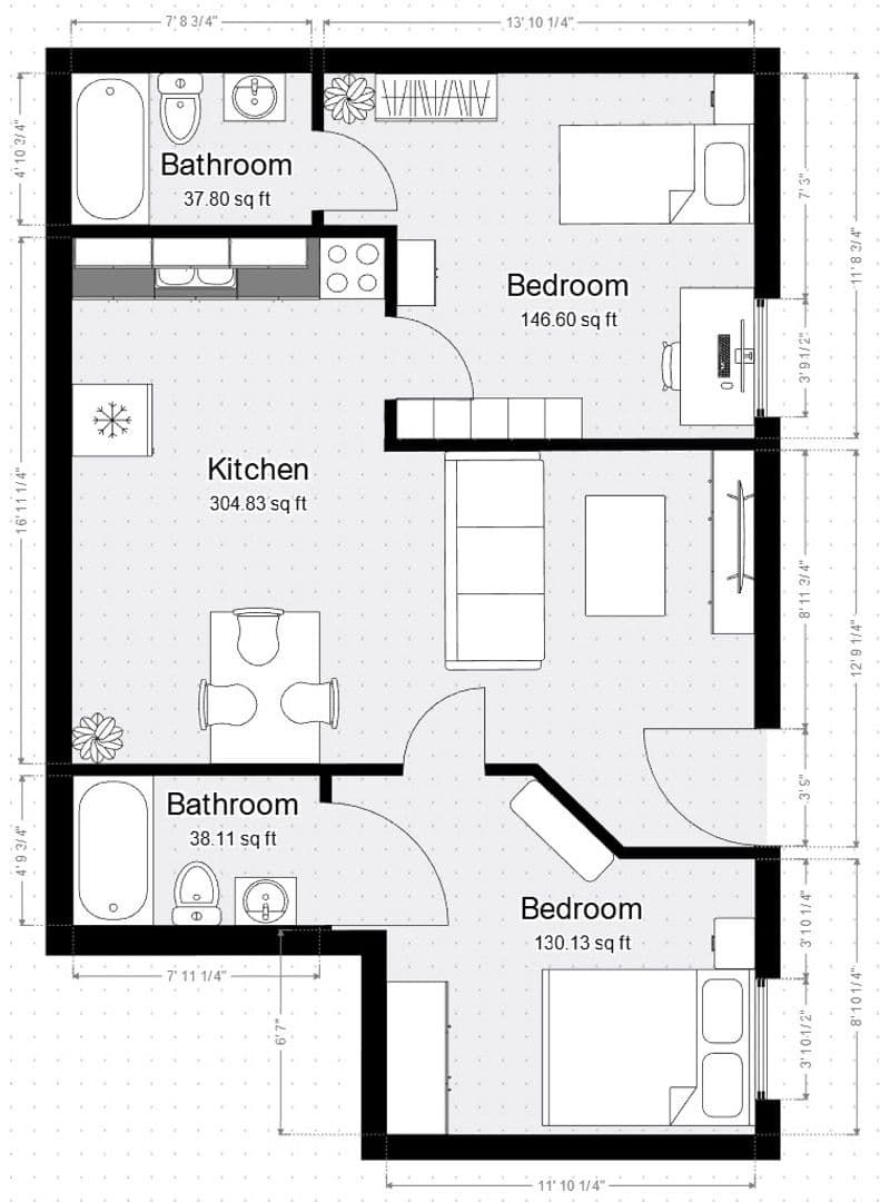 Slippery Rock Apartment: 104 Fairview Dr
