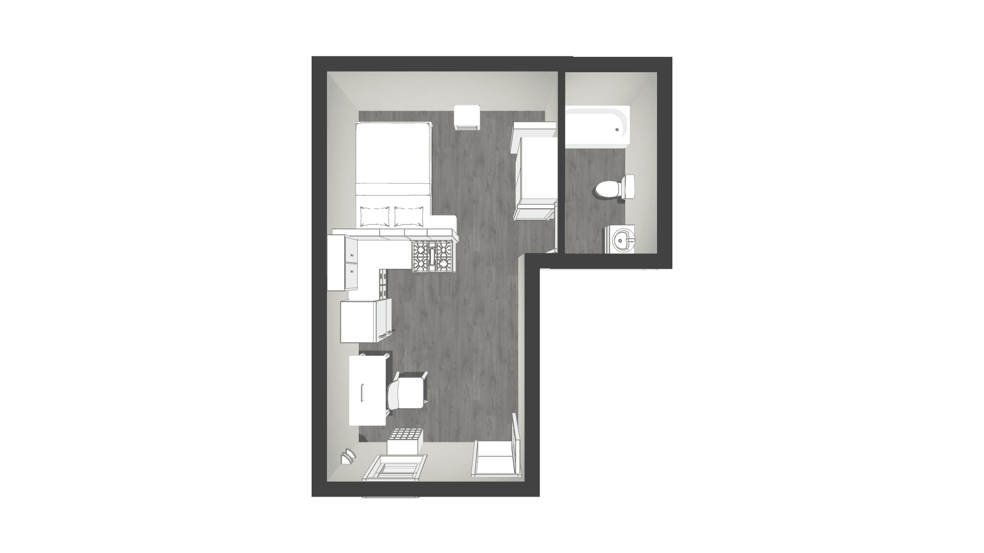 Slippery Rock Apartment: 106 Fairview Dr