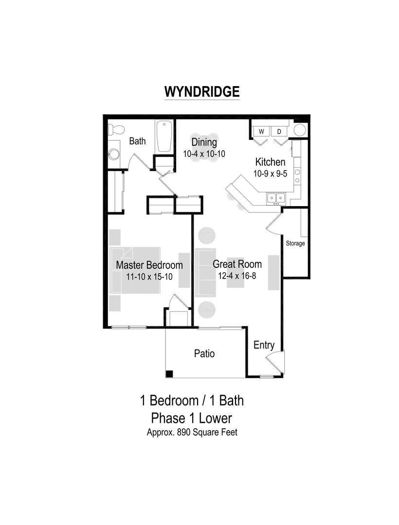 New Berlin Apartment: 12605 W. Wyndridge Drive.