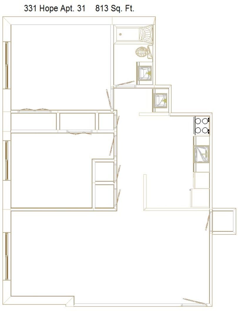 PROVIDENCE Apartment: 9-11 ALUMNI AVE/331 HOPE ST.